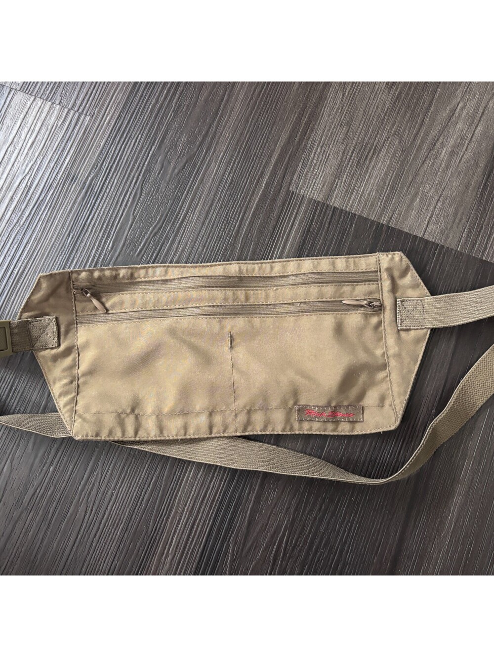 Rick Steves Minimalist Canvas Zipper Civita Money Belt Hip Travel Waist 28-36